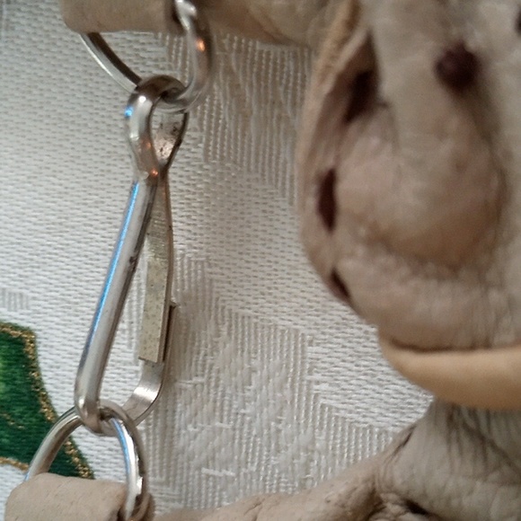 Beige Leather Gloves Size L - Picture 4 of 4